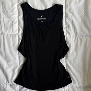 Aero Soft & Sexy Black Women's Tank Top size small